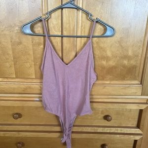 Pink bodysuit